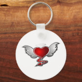 LIEBE HATE SCHLÜSSELANHÄNGER (Vorderseite)