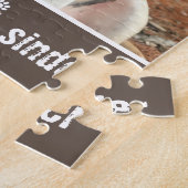 Liebe Haustier Hund Foto Personalisiert Puzzle (Seite)