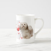 Liebe! Havanese Bone China Tasse (Rechts)