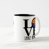 LIEBE Havasu 11oz Zweifarbige Tasse (VorderseiteRechts)