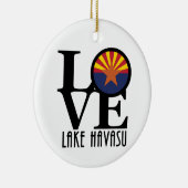 LIEBE Havasu Keramik Ornament (Rechts)