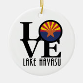 LIEBE Havasu Keramik Ornament (Vorne)