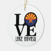 LIEBE Havasu Keramik Ornament (Links)