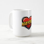 Liebe Hayden Kaffeetasse (Vorderseite Links)
