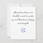Liebe Health Hope wünscht frohe Weihnachten (Vorderseite)