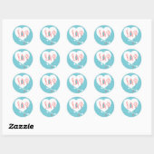 Liebe Heart Arrows Sticker (Blatt)