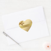 Liebe-Heart-Aufkleber mit Bow Herz-Aufkleber (Umschlag)
