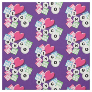 Liebe Heart Bingo Stoff