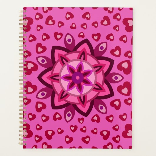 LIEBE HEART BOYFRIEND MIRLFRIEND EHEFRAU GIFT PLANER (Vorderseite)