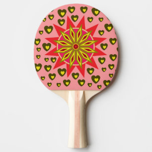 LIEBE HEART BOYFRIEND MIRLFRIEND EHEFRAU GIFT TISCHTENNIS SCHLÄGER