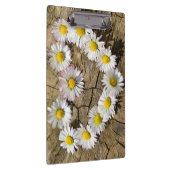 Liebe Heart Daisies Klemmbrett (Rechts)