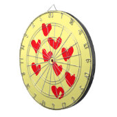 Liebe Heart Dartboard Dartscheibe (Vorderseite rechts)