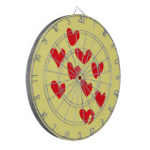 Liebe Heart Dartboard Dartscheibe (Vorderseite Links)