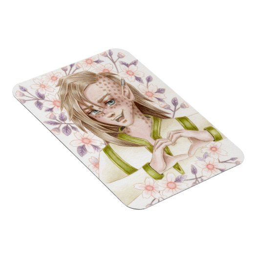 Liebe Heart Elf Magnet (Rechte Seite)