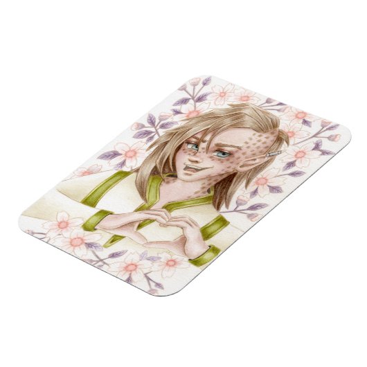 Liebe Heart Elf Magnet (Linke Seite)