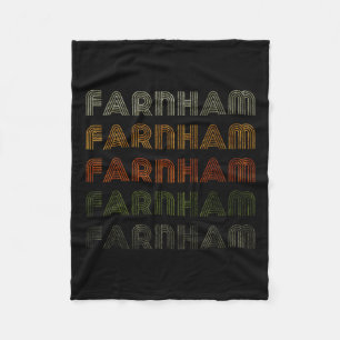 Liebe Heart Farnham T-Shirt Grunge Vintag Style Bl Fleecedecke
