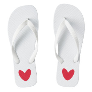 Liebe Heart Flip Flops Beach Footwear Badesandalen