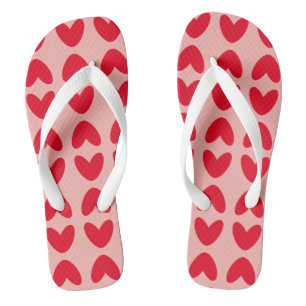 Liebe Heart Flip Flops Beach Footwear Badesandalen
