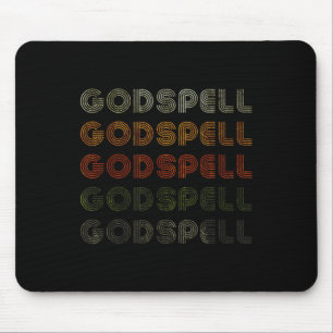 Liebe Heart Godspell T-Shirt Grunge Vintager Stil Mousepad