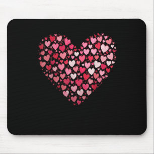 Liebe Heart Graphic Valentinstag Womens Girls Boy Mousepad