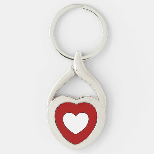Liebe Heart Keychain Schlüsselanhänger (Vorderseite)