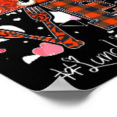 Liebe Heart Lunch Lady Cafeteria Worker Gnome Poster (Ecke)