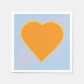 Liebe Heart Napkins Serviette (Vorderseite)
