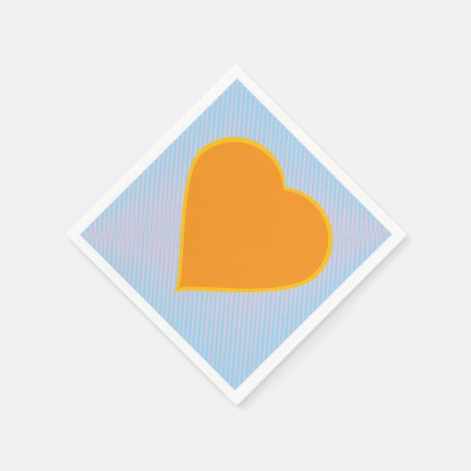 Liebe Heart Napkins Serviette (Ecke)