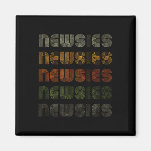 Liebe Heart Newsies T-Shirt Grunge Vintag Style Bl Magnet