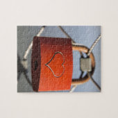 Liebe Heart Padlock Puzzle (Horizontal)
