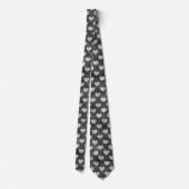 Liebe Heart Pattern Sweetheart Neck Tie Krawatte (Rückseite)