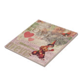 Liebe Heart Sweetheart Valentine Cherub Fliese (Seite)