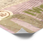 Liebe Heart Sweetheart Valentine Cherub Poster (Ecke)