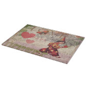 Liebe Heart Sweetheart Valentine Cherub Schneidebrett (Ecke)