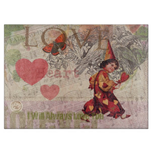 Liebe Heart Sweetheart Valentine Cherub Schneidebrett