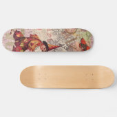 Liebe Heart Sweetheart Valentine Cherub Skateboard (Horizontal)