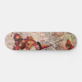 Liebe Heart Sweetheart Valentine Cherub Skateboard (Horizontal)
