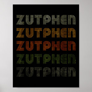 Liebe Heart Zutphen T-Shirt Grunge Vintag Style Bl Poster