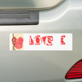 Liebe Hearts Autoaufkleber (Auf Auto)