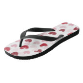 Liebe Hearts Badesandalen (Schrägansicht)