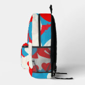 Liebe Hearts Bedruckter Rucksack (Rechts)