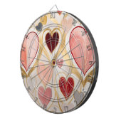 Liebe Hearts Dartscheibe (Vorderseite rechts)