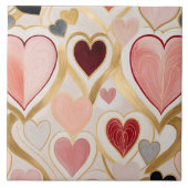 Liebe Hearts Fliese (Vorderseite)