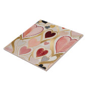 Liebe Hearts Fliese (Seite)