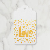 Liebe Hearts Geschenkanhänger (Vorderseite)