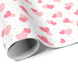 Liebe Hearts Geschenkpapier