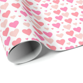 Liebe Hearts Geschenkpapier