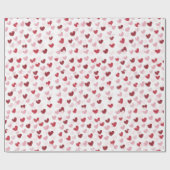 Liebe Hearts Geschenkpapier (Flach)