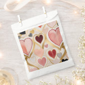 Liebe Hearts Geschenktütchen (Ausgeschnitten)