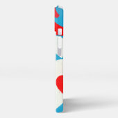 Liebe Hearts iPhone Hülle (Linke Seite)